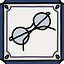 The glasses icon