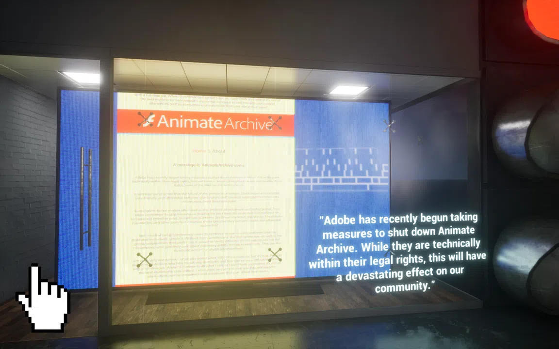 individualism in the dead-internet age: an anti-big tech asset flip shovelware r̶a̶n̶t̶  manifesto Screenshot 2