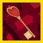 Get heart key icon