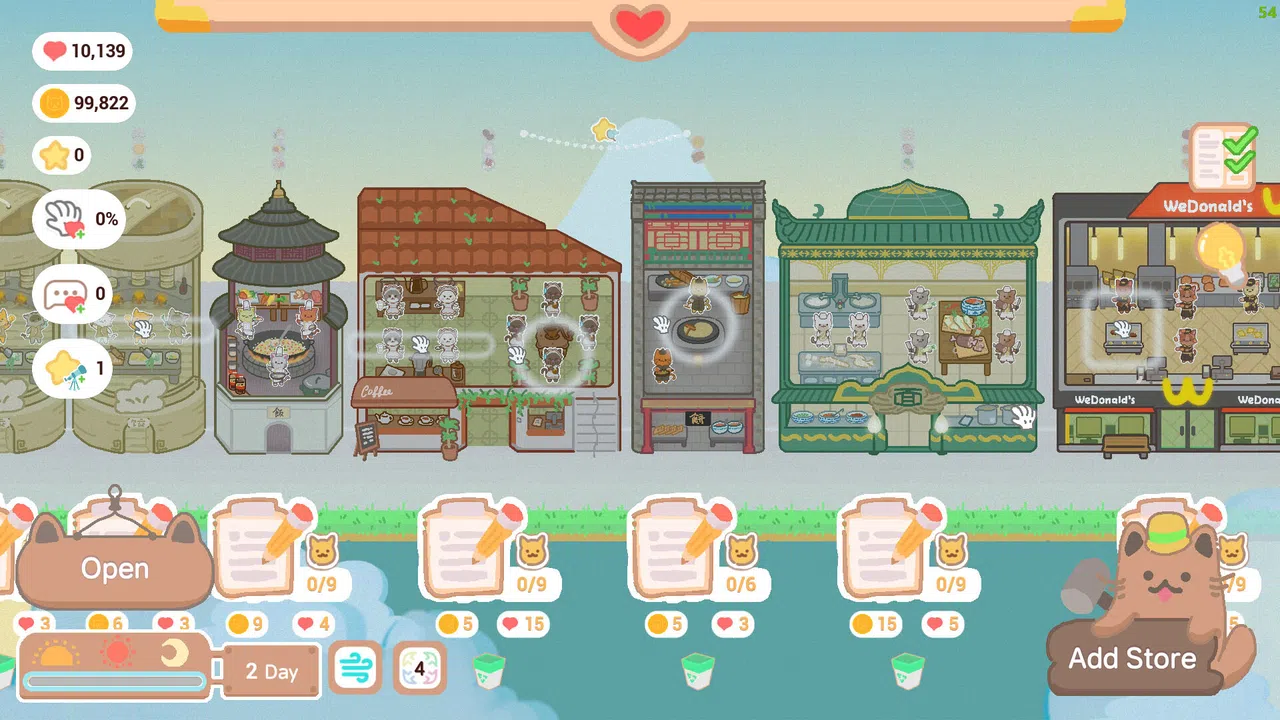 Kitten Food Alley Demo Screenshot 3