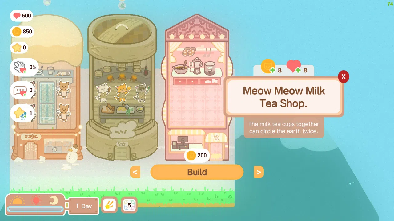 Kitten Food Alley Demo Screenshot 2