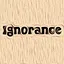 Ignorance icon