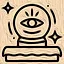A mysterious omen icon