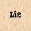 Lie icon