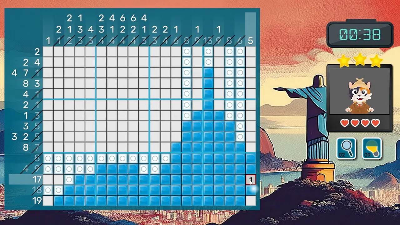SherloCAT Nonogram Rio Screenshot 3
