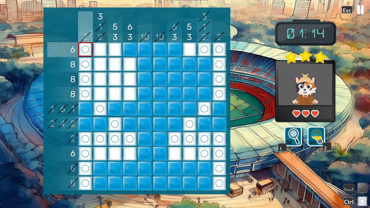 SherloCAT Nonogram Rio Screenshot 1