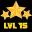 Level 15 icon