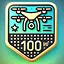 100 Levels Complete icon