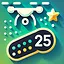25 Levels Complete icon