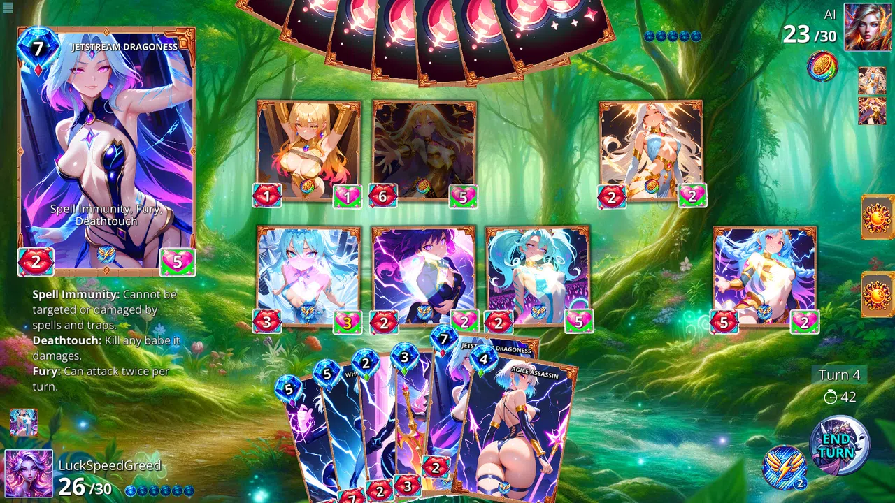 Battle Babes: Luck, Speed & Greed Screenshot 1