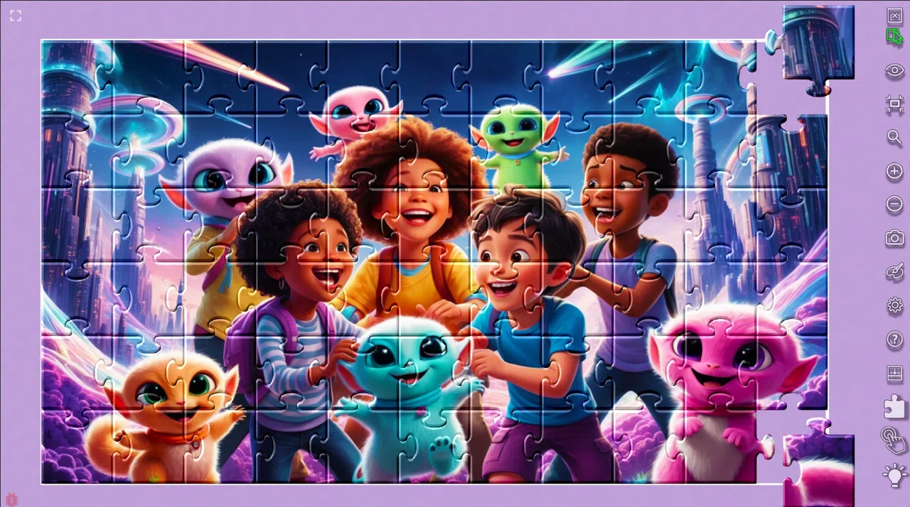 Master of Pieces © Jigsaw Puzzle DLC - Into the Future Screenshot 0