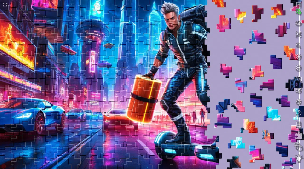 Master of Pieces © Jigsaw Puzzle DLC - Into the Future Screenshot 5