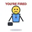 Fired icon