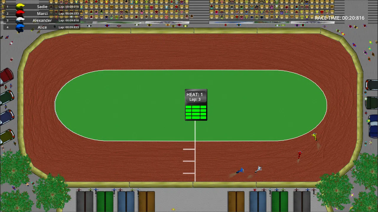 Forged Into History: Speedway Odyssey Screenshot 2