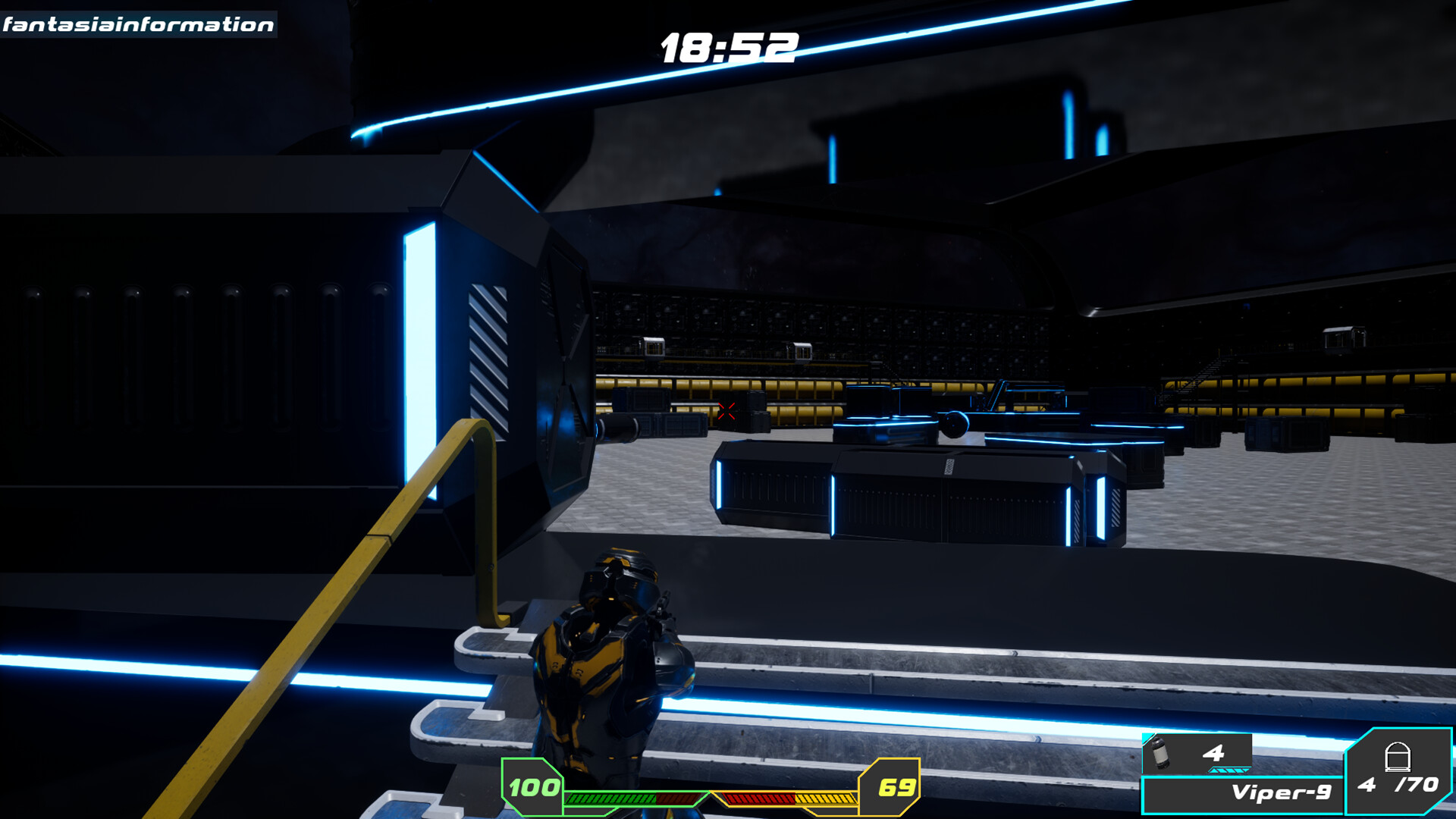 Zero-G Combat Screenshot 1