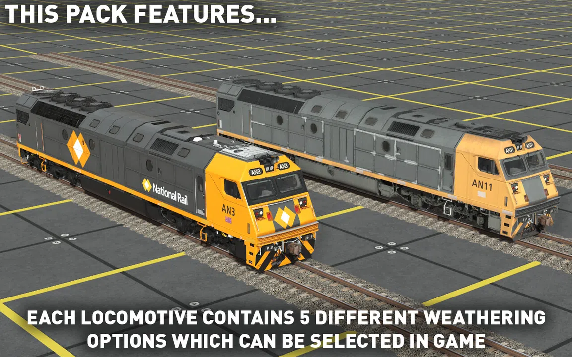 Trainz 2019 DLC - SA AN Class - National Rail Screenshot 3
