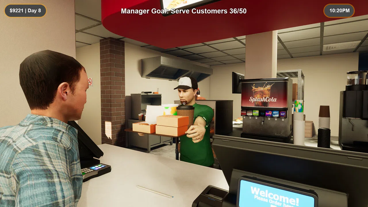 Chicken Shop Simulator - Fast Food Empire Screenshot 2