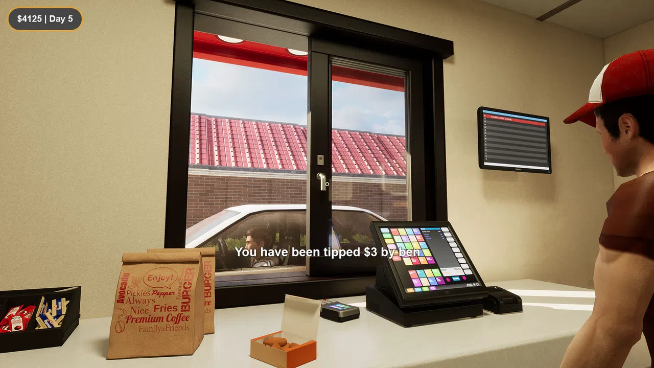 Chicken Shop Simulator - Fast Food Empire Screenshot 1