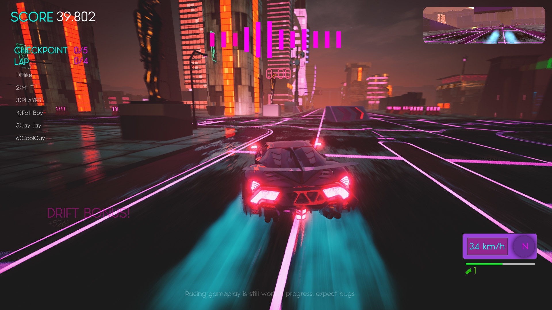 Rhythmic Retro Racer Screenshot 5