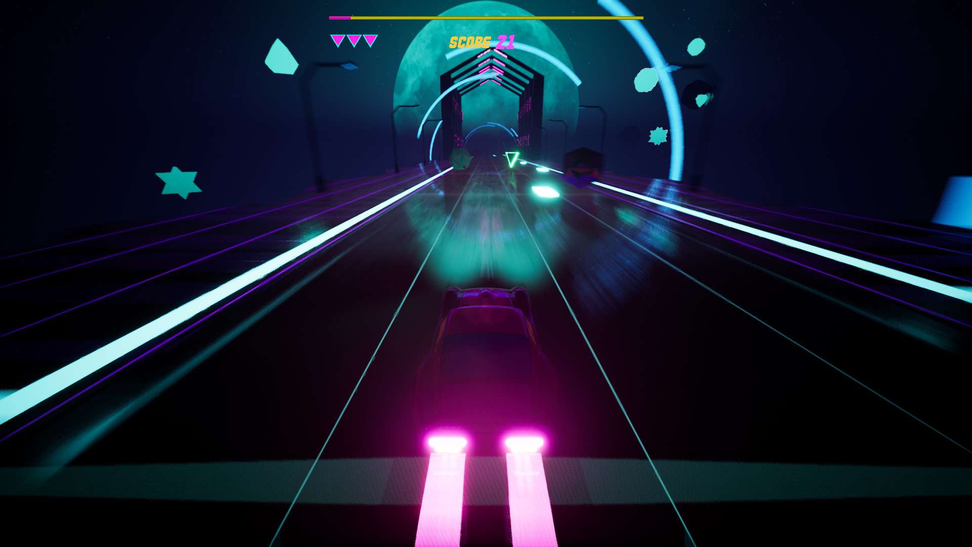 Rhythmic Retro Racer Screenshot 6