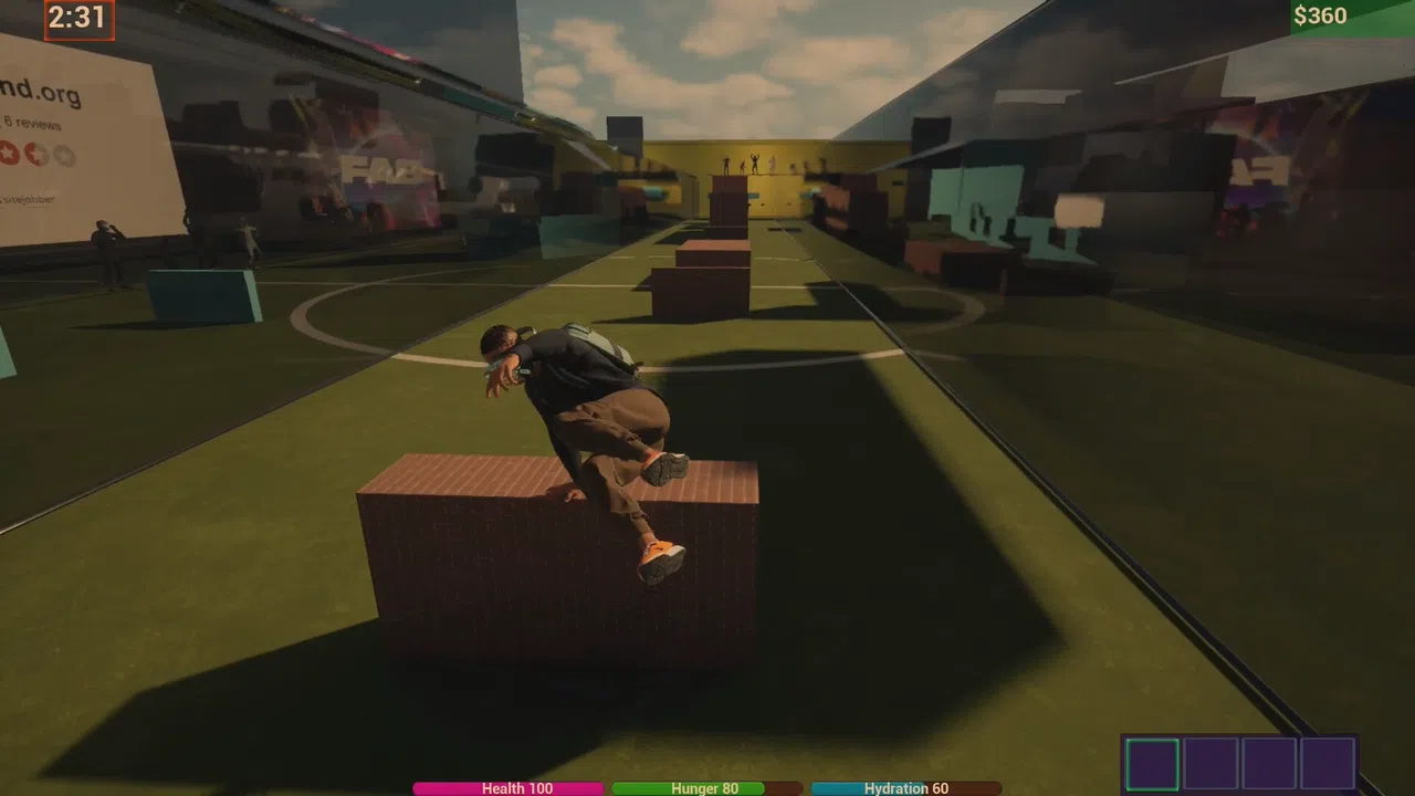 Run-Sprint-Parkour! Screenshot 1