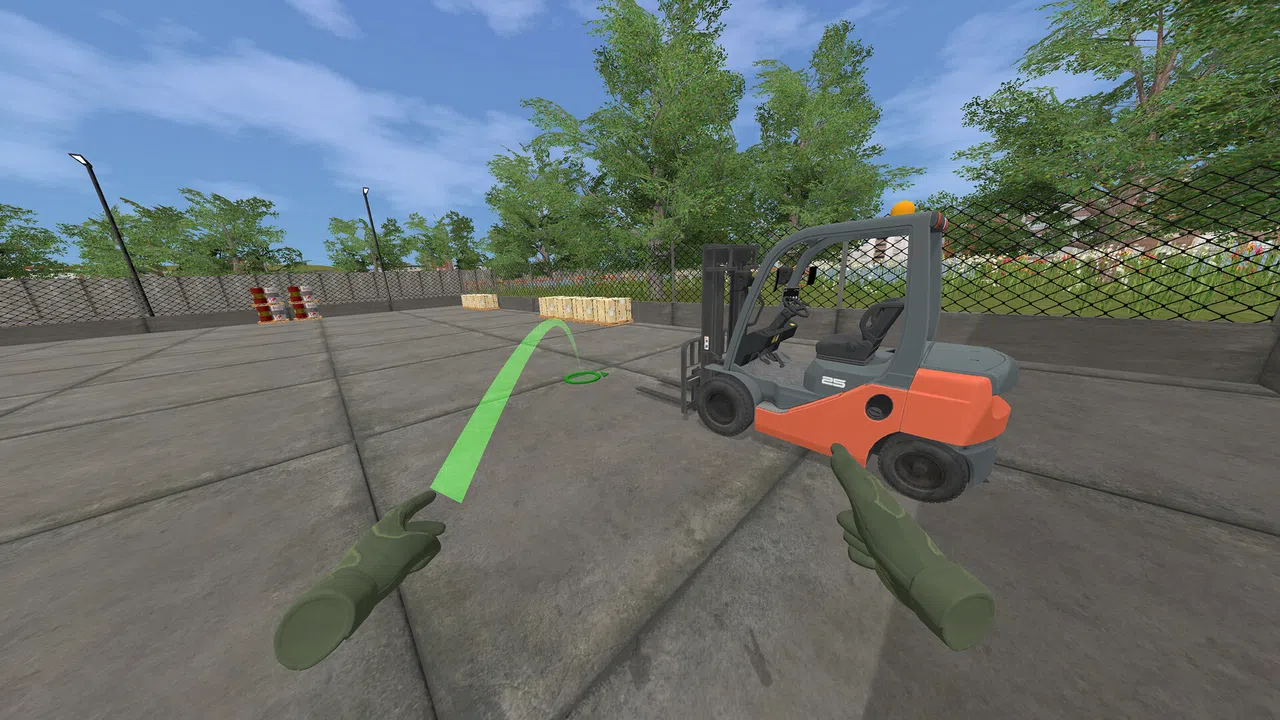 Forklift Driving Simulator VR Screenshot 0