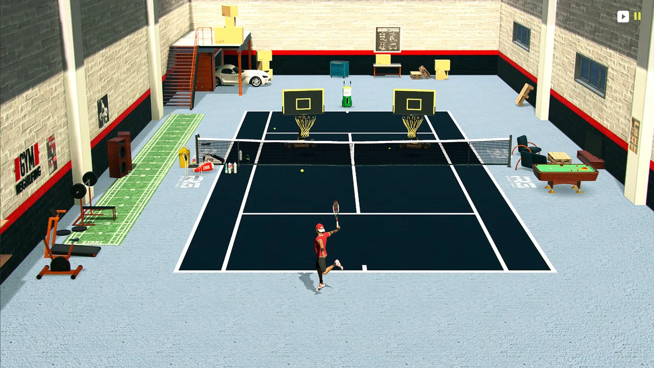 Cross Court Tennis 3 Screenshot 3