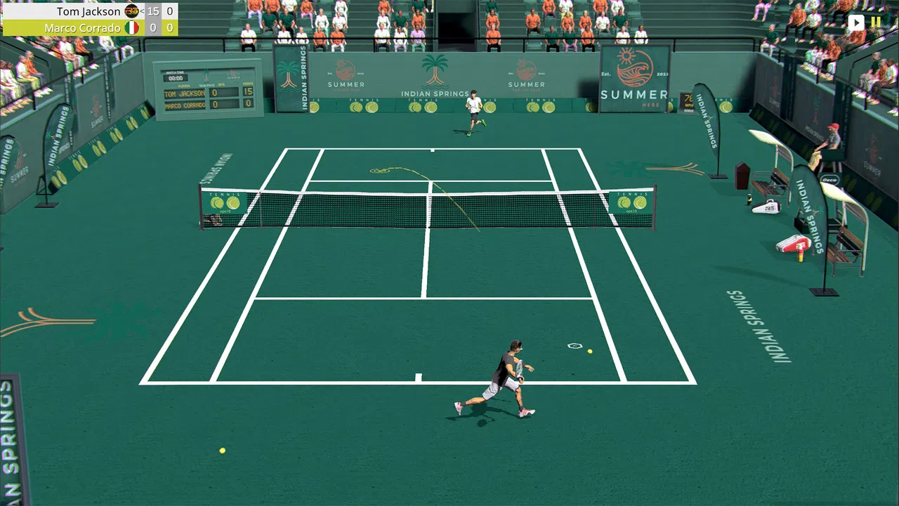 Cross Court Tennis 3 Screenshot 4