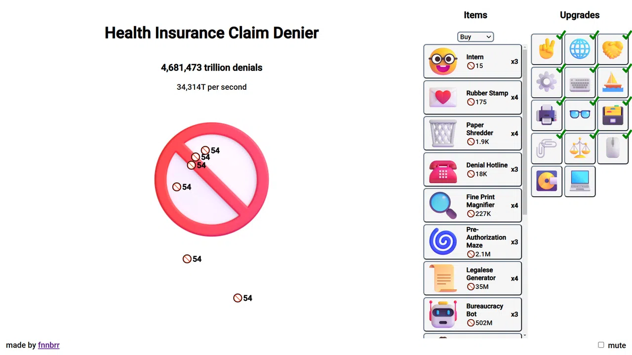 Health Insurance Claim Denier Screenshot 3