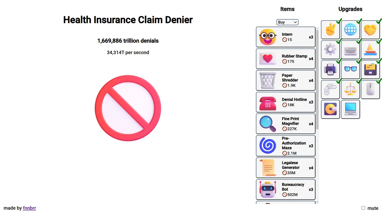 Health Insurance Claim Denier Screenshot 4