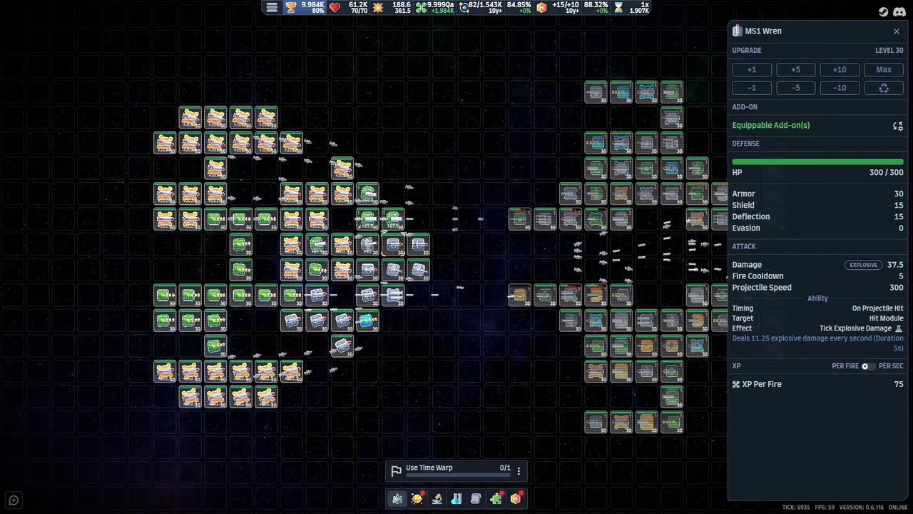 Spaceship Idle: Design, Build, Explore & Battle Screenshot 0