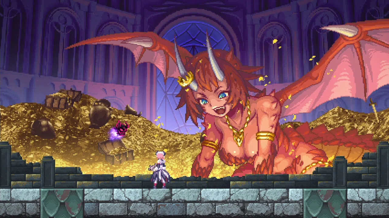 Gal Guardians: Servants of the Dark Demo Screenshot 3