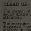Clean Up icon