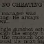 No Cheating icon