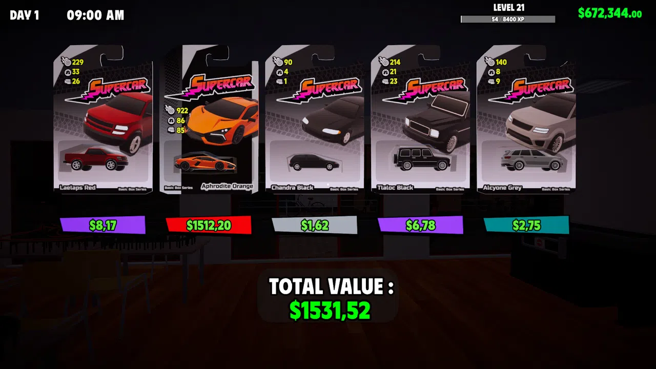 Supercar Collection Simulator: Prologue Screenshot 0