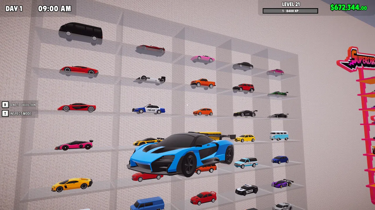 Supercar Collection Simulator: Prologue Screenshot 4