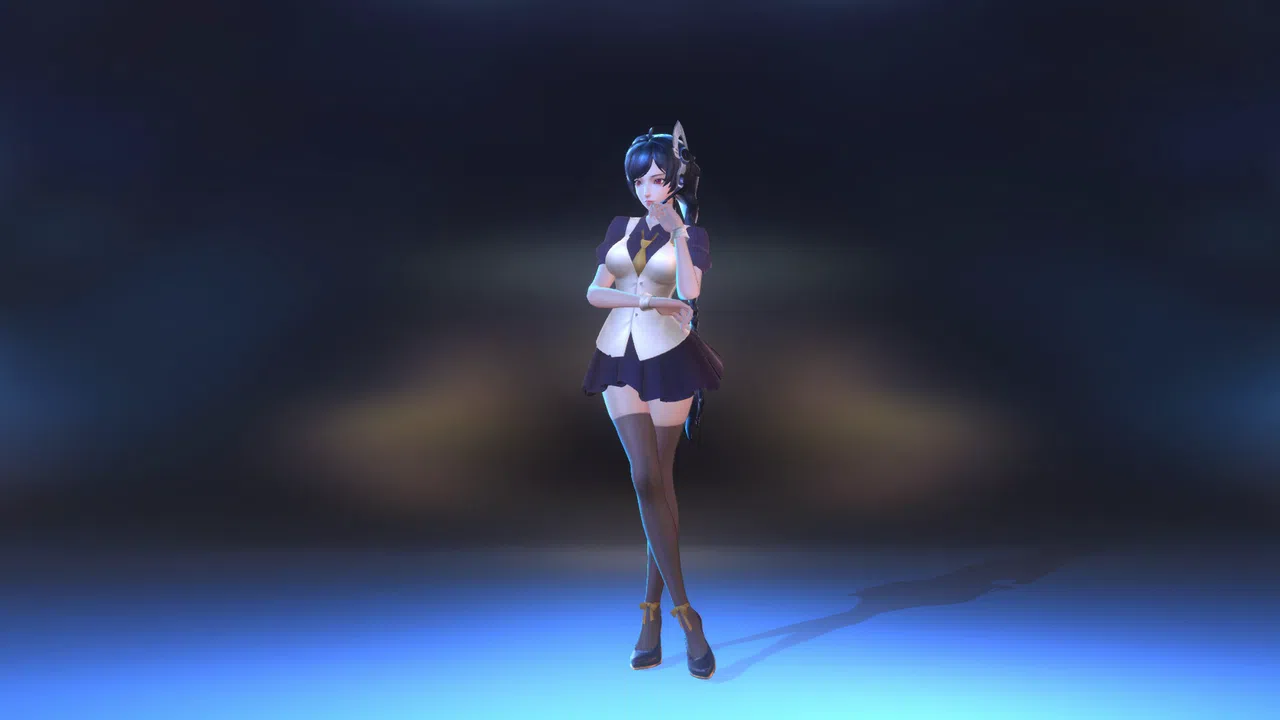 Angel Legion-DLC School Uniform B Screenshot 1