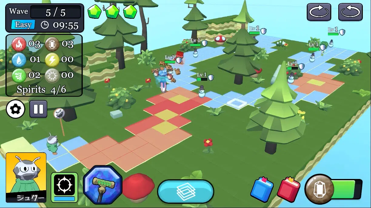 シーモンタウンTDふたつの魔法の杖と危険すぎた追跡 Screenshot 0