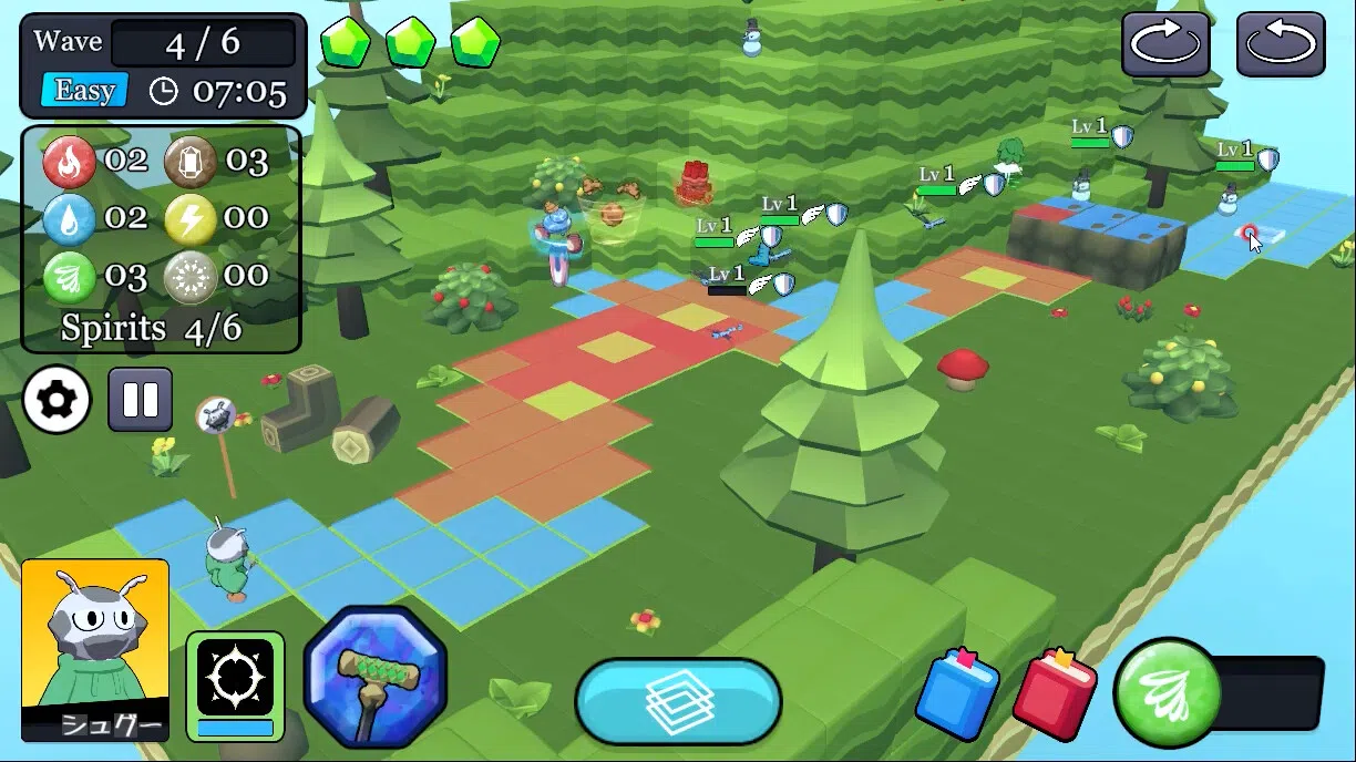 シーモンタウンTDふたつの魔法の杖と危険すぎた追跡 Screenshot 3