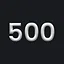 500 icon