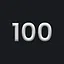 100 icon