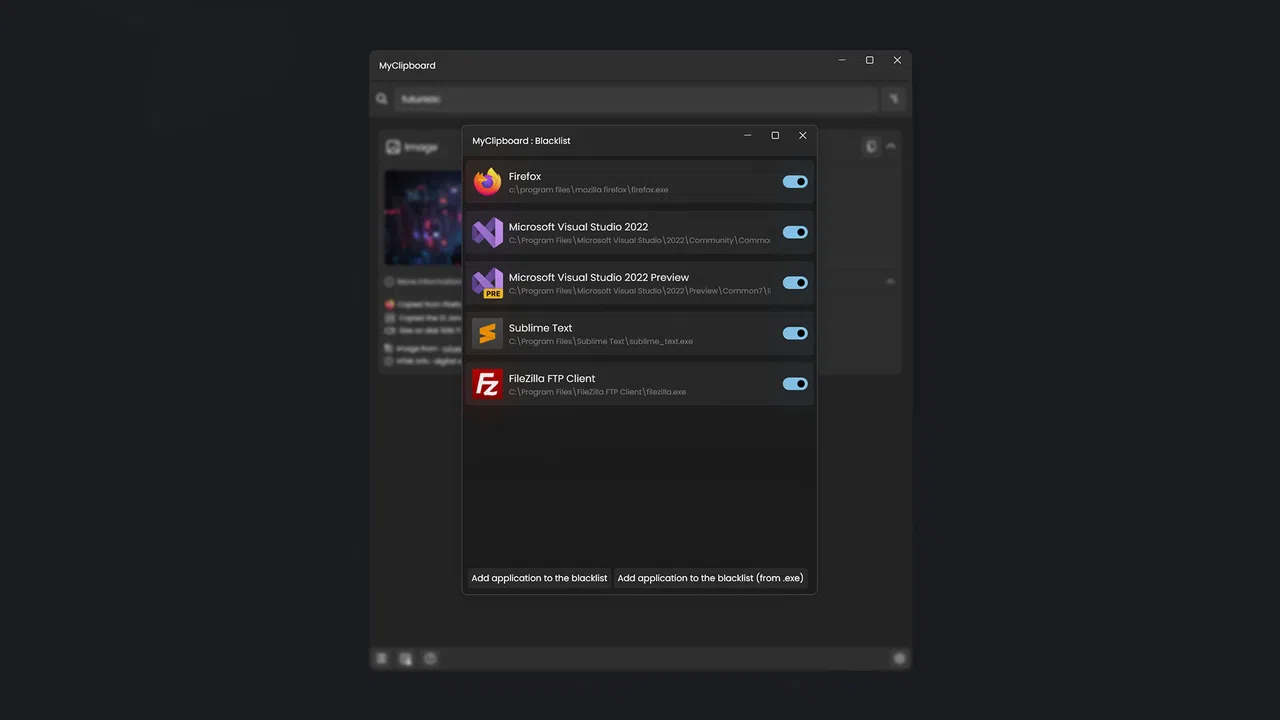 MyClipboard Screenshot 4