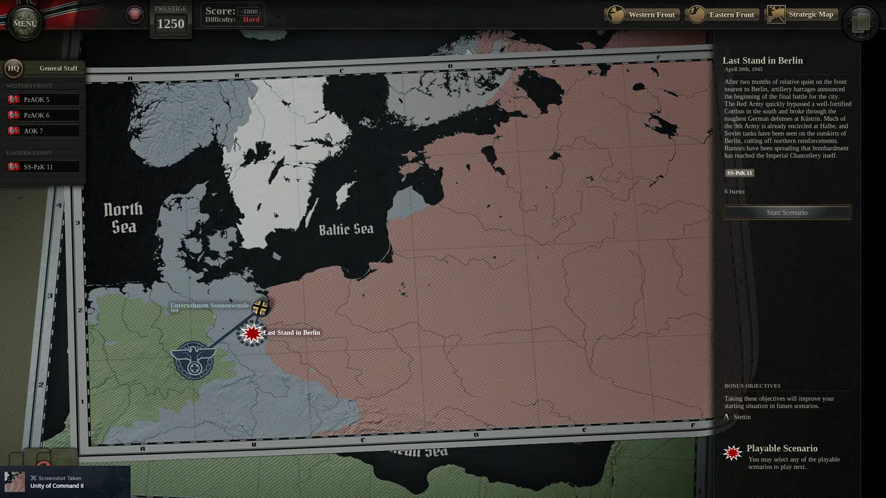 Unity of Command II - Ardennes 44 Screenshot 9