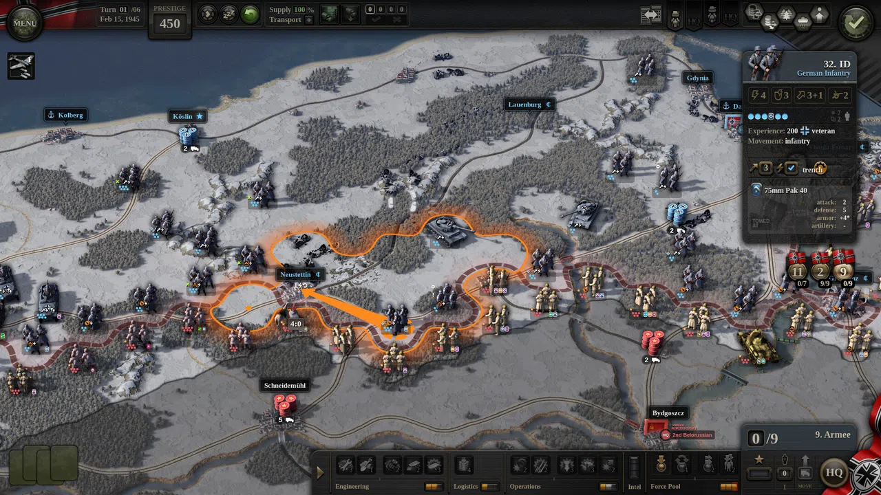 Unity of Command II - Ardennes 44 Screenshot 4