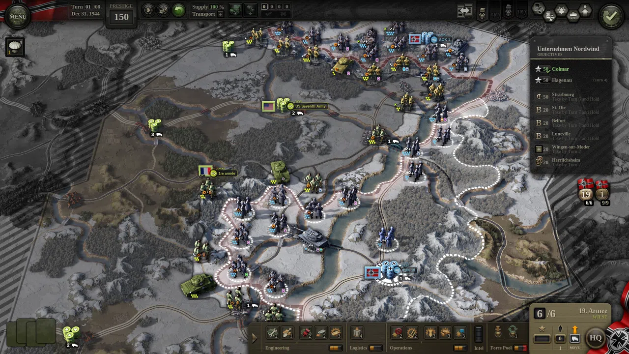 Unity of Command II - Ardennes 44 Screenshot 6