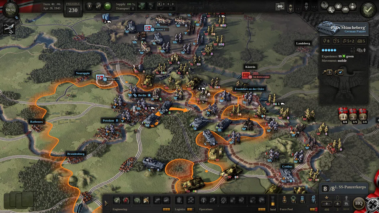 Unity of Command II - Ardennes 44 Screenshot 2