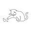 Find 10 cats. icon