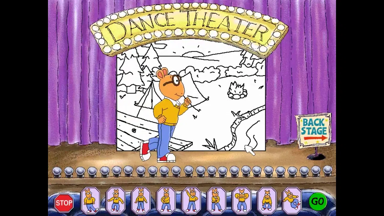 Arthur's Thinking Games Screenshot 2