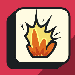 Backfire icon