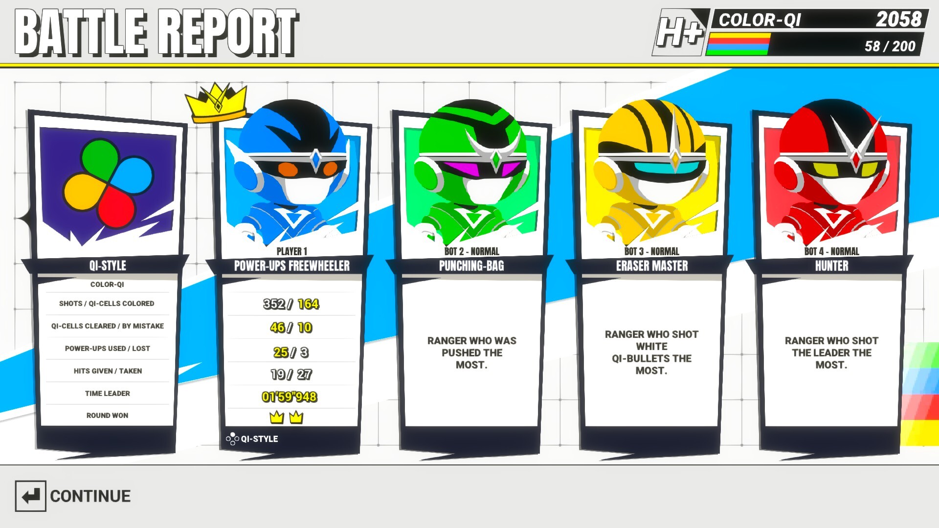 QUADRICOLOR: Ultra Sentai Color Ranger Screenshot 13